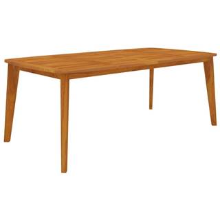 Vidaxl Záhradný stôl 200x100x75 cm masívne akáciové drevo