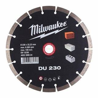 Milwaukee  4932399524 Kotúč diamantový DU 230 x 22, 2 mm značky Milwaukee
