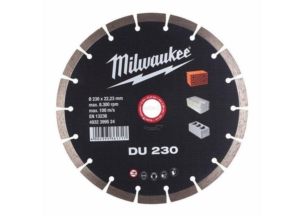 Milwaukee  4932399524 Kotúč diamantový DU 230 x 22, 2 mm značky Milwaukee