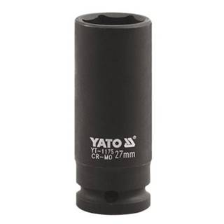 YATO  Nástavec 1 rázový šesťhranný hlboký 30 mm CrMo