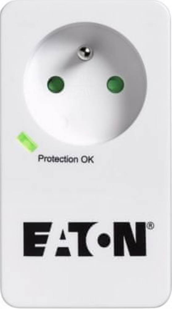 EATON  přepěťová ochrana Protection Box 1 Tel@ FR,  1 zásuvka + telefon značky EATON