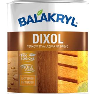 BALAKRYL  Dixol - farebná vodouriediteľná lazúra na drevo bezfarebný 0, 7 kg značky BALAKRYL