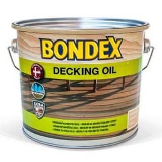 Bondex Decking Oil - ochranný syntetický olej na pochôdzne plochy 0, 75 l bezfarebný