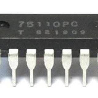 HADEX  75110 - zdvojený tvarovač signálov,  DIP14 /75110PC, UCY75110/ značky HADEX