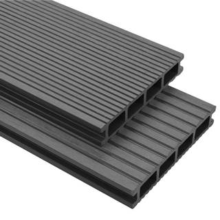 Vidaxl  WPC terasové dosky s príslušenstvom,  20 m²,  2, 2 m,  sivé značky Vidaxl
