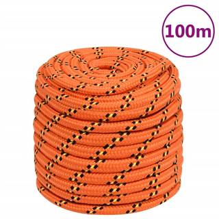 Vidaxl  Lodné lano oranžové 16 mm 100 m polypropylén značky Vidaxl