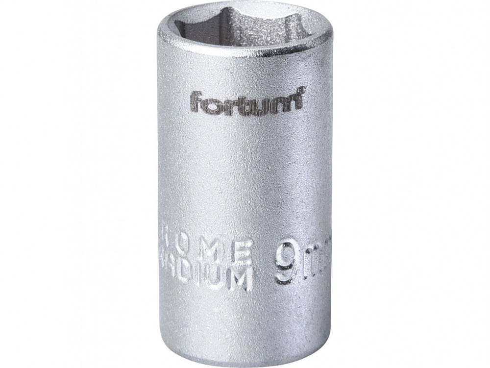 Fortum  Hlavica nástrčná 1/4,  9mm,  L 25mm značky Fortum