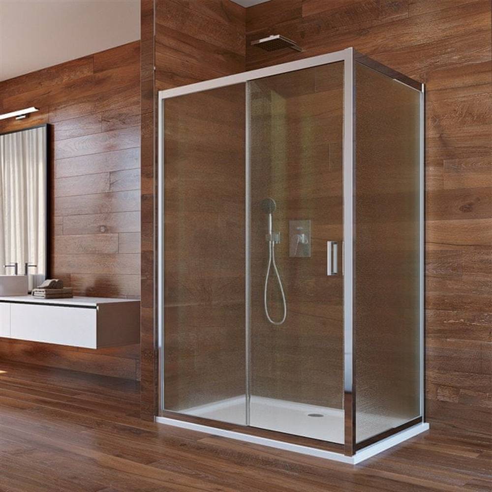 Mereo  Lima sprchovací kút,  120x80x190 cm,  zasúvacie dvere a pevný diel,  L/P CK85422K -  značky Mereo