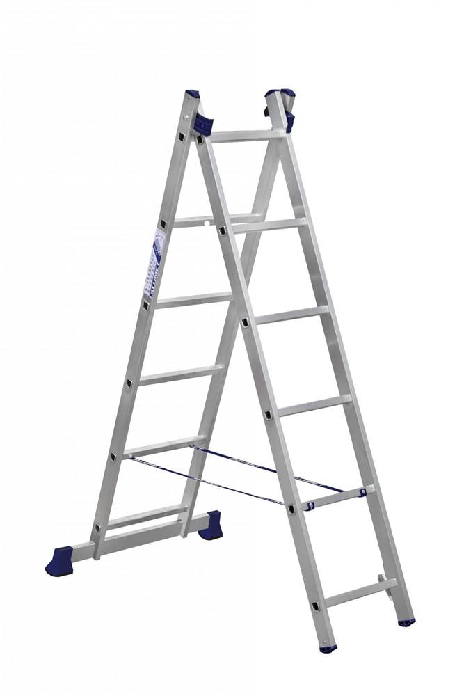 ALUMET  Rebrík - štafle dvojdielny 2 × 6 (H2 5206) značky ALUMET