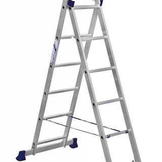 ALUMET  Rebrík - štafle dvojdielny 2 × 6 (H2 5206) značky ALUMET