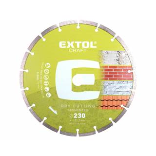 Extol Craft  Kotúč rezný diamantový segmentový,  230mm,   značky Extol Craft