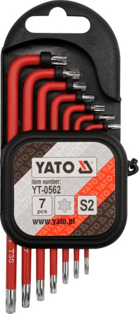 YATO  Torx Kľúče 7 Ks T9-T30 0562 značky YATO