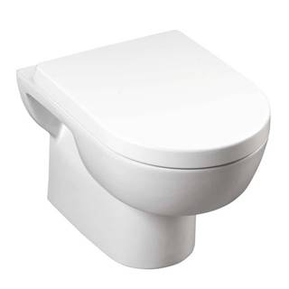 AQUALINE  MODIS závesná WC misa,  36x52 cm,  biela MD001 -  značky AQUALINE