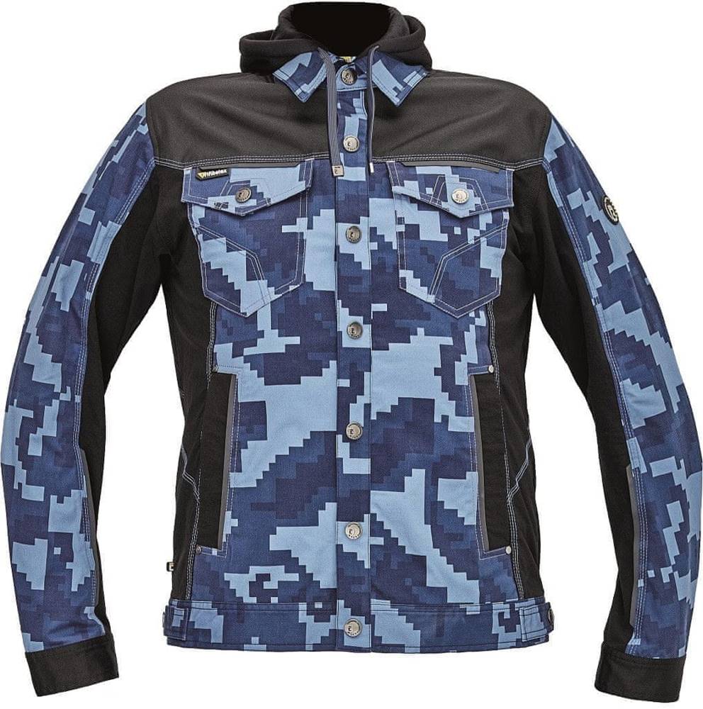 NEURUM  Maskáčová montérková bunda s kapucňou  Camouflage značky NEURUM