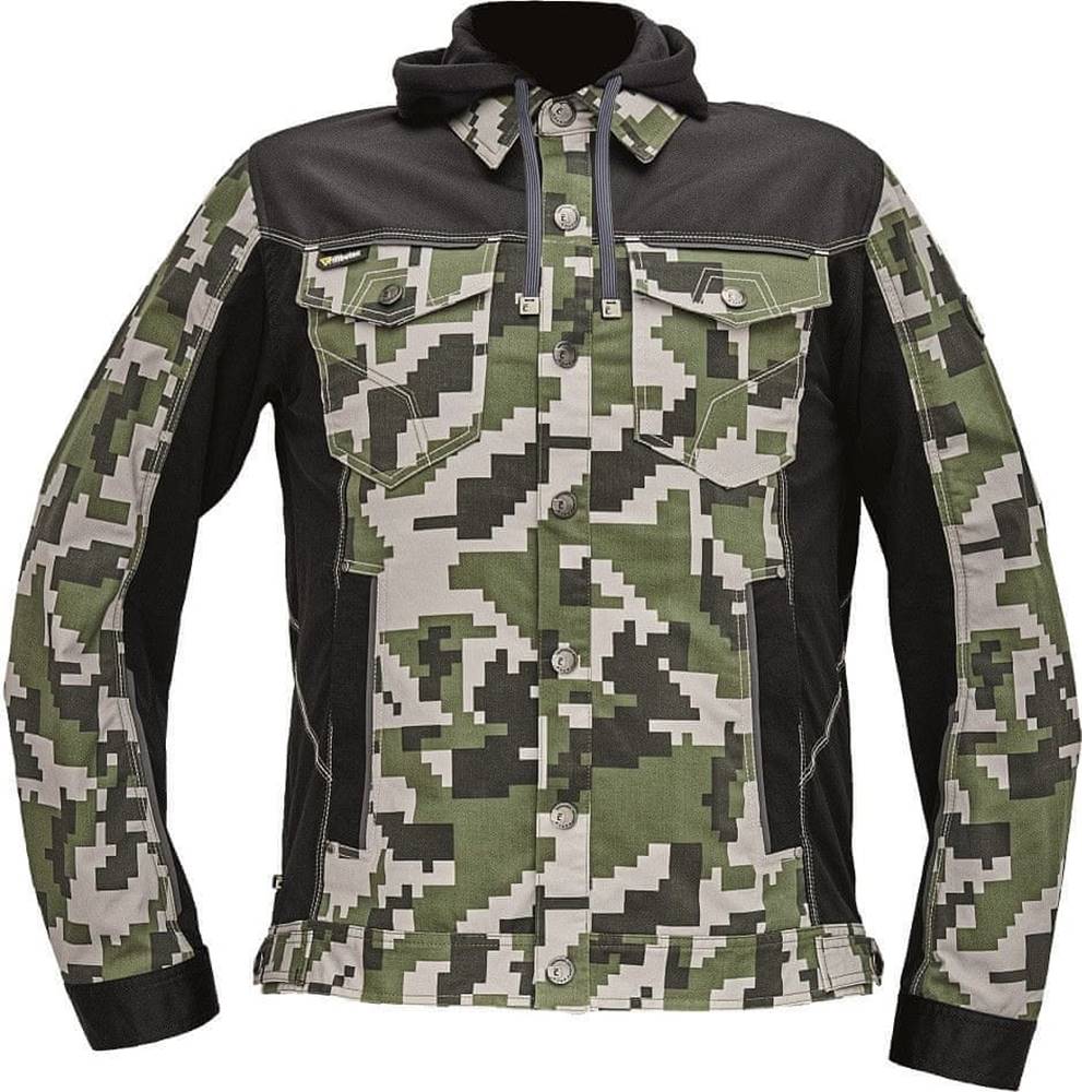NEURUM  Maskáčová montérková bunda s kapucňou  Camouflage značky NEURUM