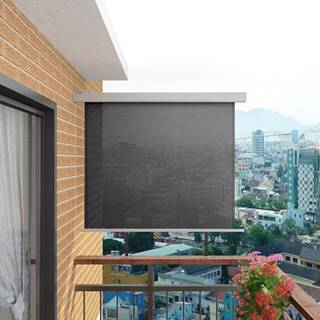 Petromila  vidaXL Bočná markíza na balkón,  multifunkčná 150x200 cm,  sivá značky Petromila