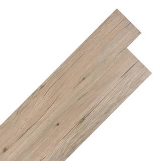 Vidaxl Samolepiace podlahové dosky z PVC 5, 02 m2,  2 mm,  hnedý dub