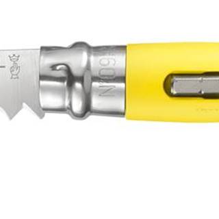 Opinel  Zatvárací nôž VRI N°09 DIY 8 cm multifunkčný žltý,   značky Opinel