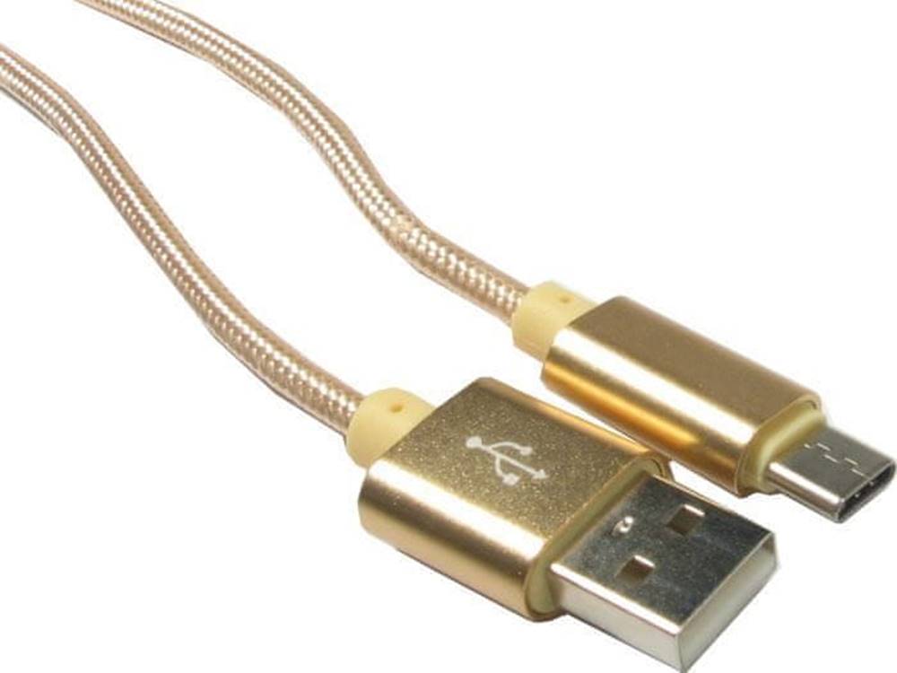 HADEX  Kábel USB 2.0 konektor USB A/USB-C 1m značky HADEX