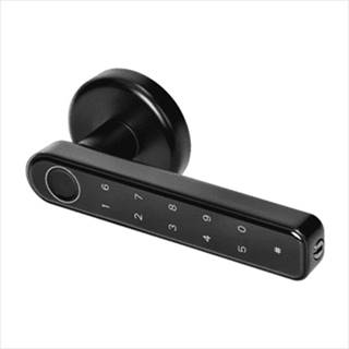 Orno  Chytrá kľučka s dotykovou klávesnicou a čítačkou odtlačkov prstov  VIRONE CDL-1/B ,  Bluetooth 4.0,  čierna značky Orno