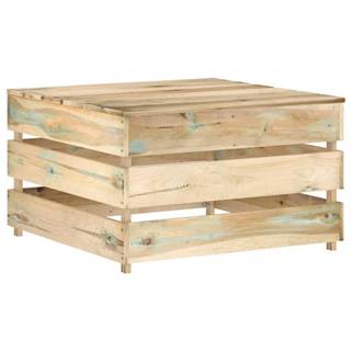 Vidaxl Záhradný paletový stôl impregnované borovicové drevo