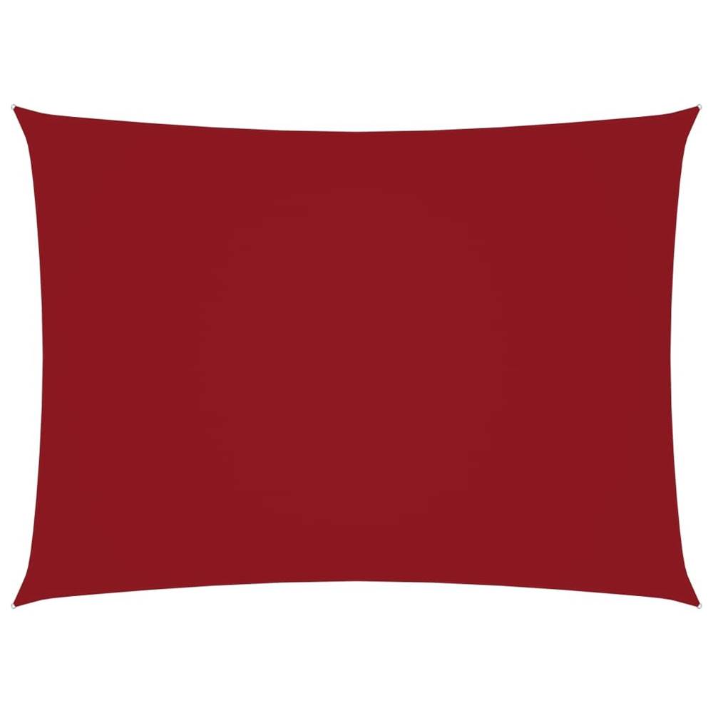 Vidaxl  Tieniaca plachta oxfordská látka obdĺžniková 3, 5x5 m červená značky Vidaxl