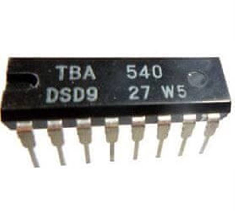 HADEX  TBA540 - referenčný obvod PAL,  DIL16 značky HADEX