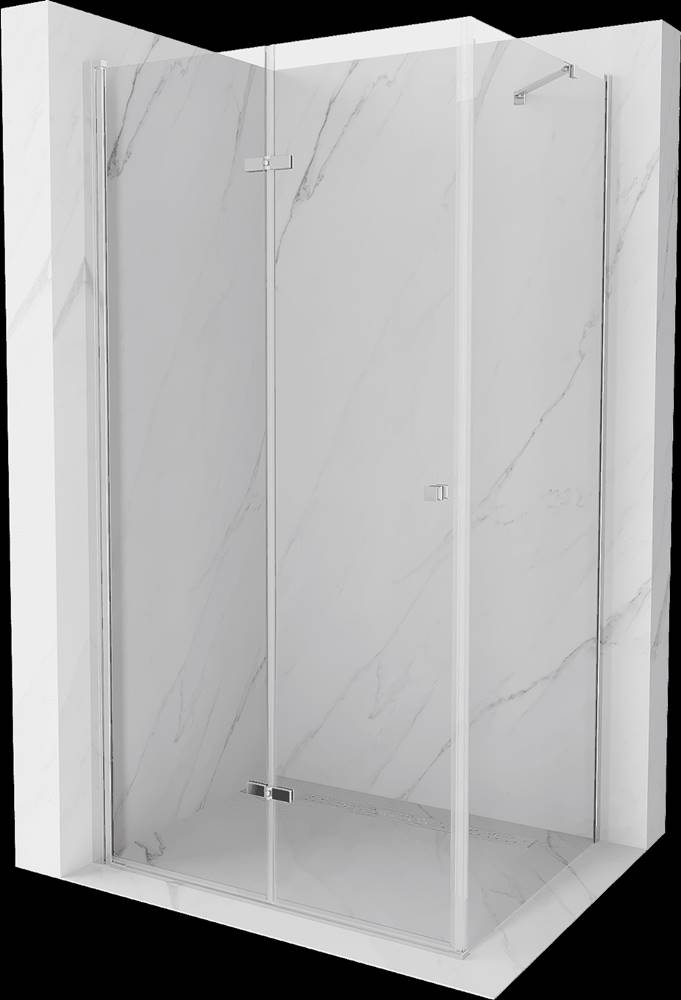 Mexen  Lima sprchovací kút 115x110cm,  6mm sklo,  chrómový profil-číre sklo,  856-115-110-01-00 značky Mexen