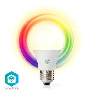 Nedis WIFILRC10E27 - SmartLife LED žiarovka / Wi-Fi / E27 / 806 lm / 9 W / RGB / Warm to Cool White / Android / IOS,  F
