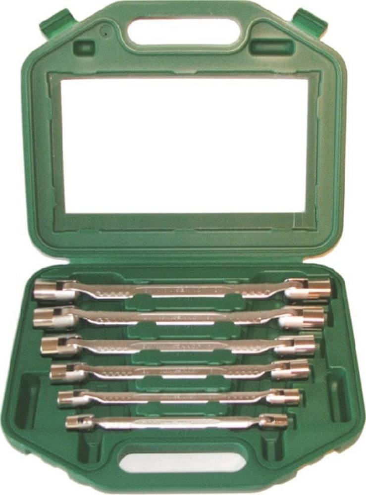 Jonnesway  Súprava nástrčných kľúčov s kĺbovým nástavcom,  6 kusov,  v kufríku -  W43A106S značky Jonnesway