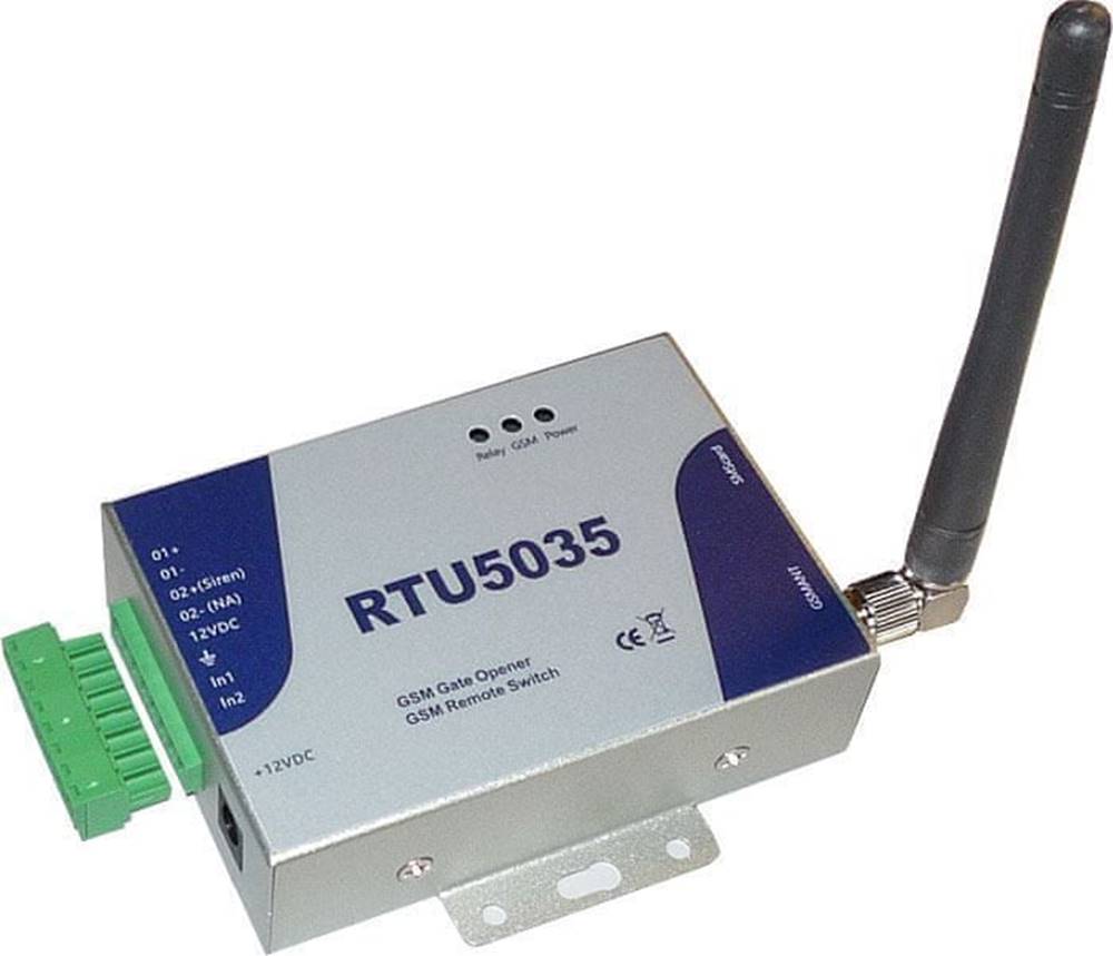 HADEX  GSM diaľkové ovládanie RTU5035 s jednoduchým alarmom značky HADEX