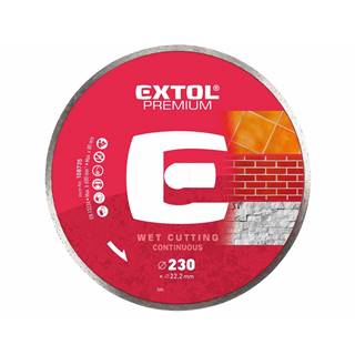 Extol Premium  Kotúč rezný diamantový plný,  230mm,   značky Extol Premium