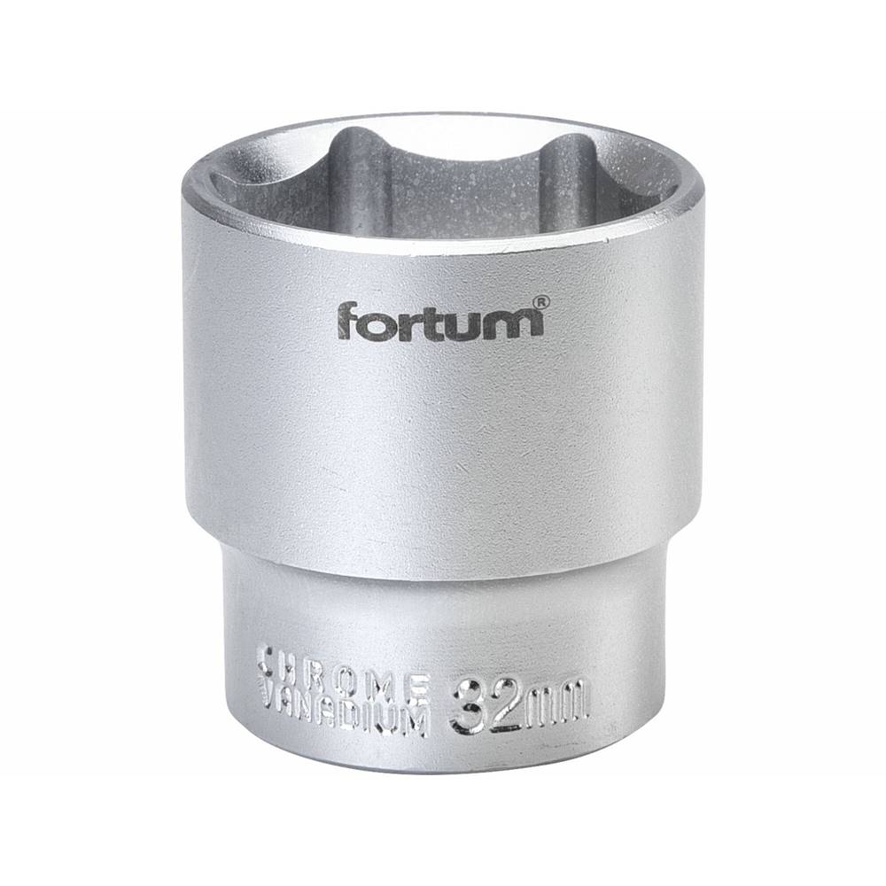 Fortum  Hlavica nástrčná,  32mm,  1/2”,   značky Fortum