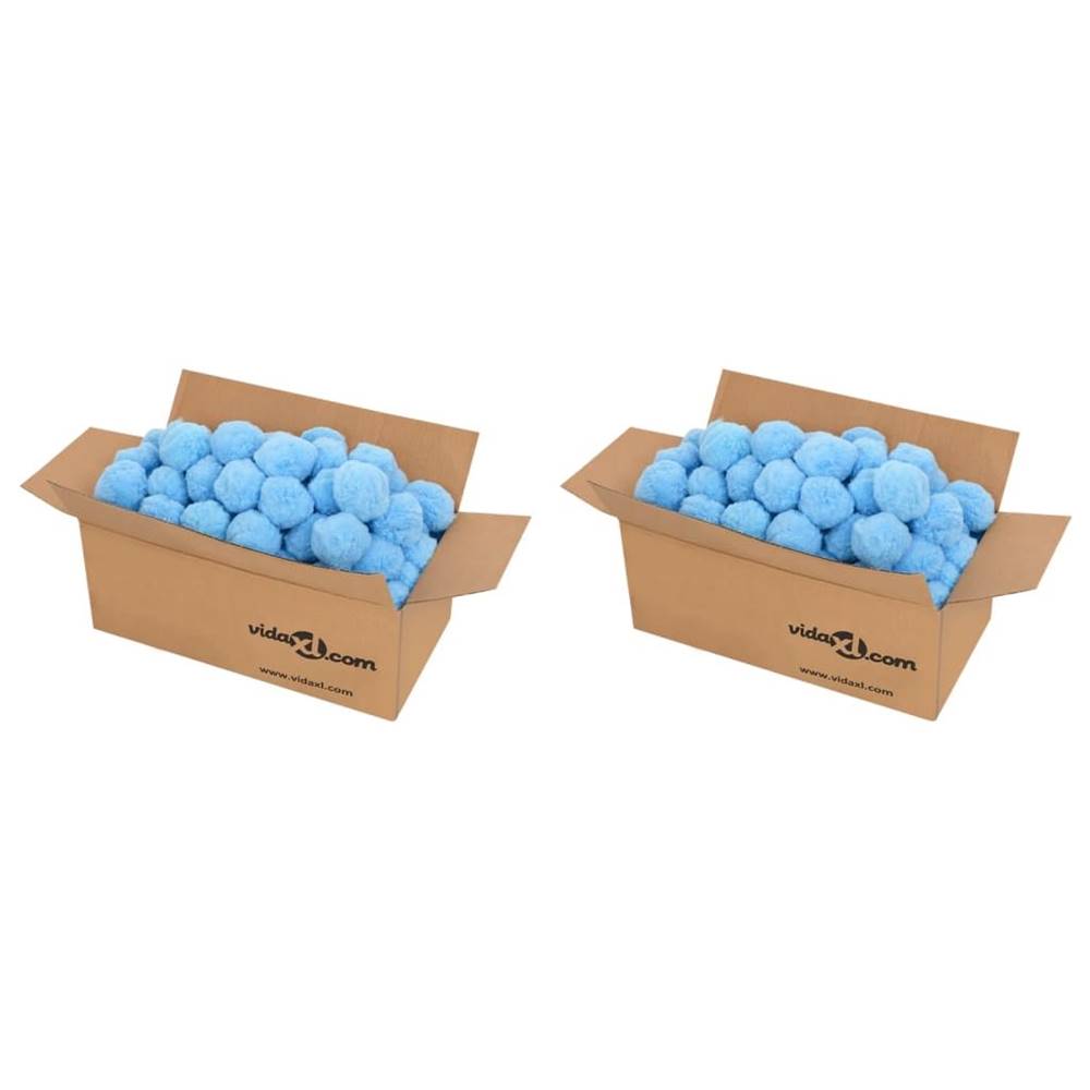 Vidaxl  Antibakteriálne filtr. guľôčky do bazéna modré 1400g polyetylén značky Vidaxl