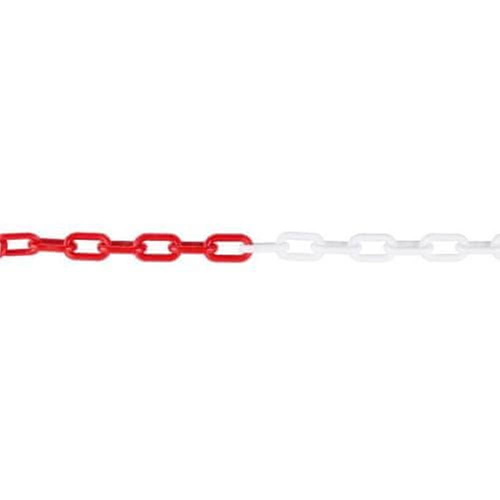 Retlux Reťaz plastová,  6 mm/ 25 m,  červeno-biela značky Retlux