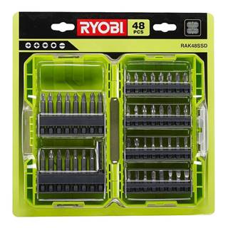 RYOBI  Súprava bitov s magnetickým nástavcom  RAK48SSD,  48ks značky RYOBI