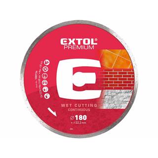 Extol Premium  Kotúč rezný diamantový plný,  180mm,   značky Extol Premium
