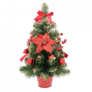 ShopJK Vianočný stromček 60 cm červený 9618