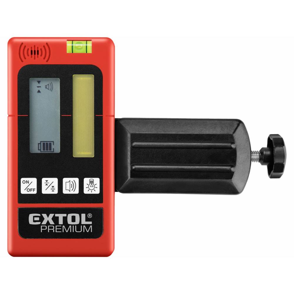 Extol Premium  Prijímač laserového lúča pre červený a zelený laser,   značky Extol Premium