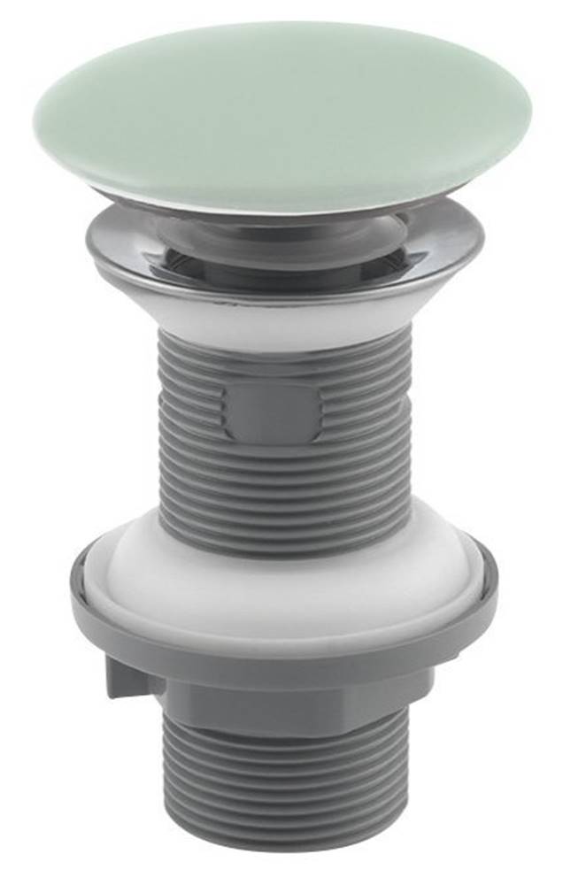 ISVEA  Umývadlová výpusť 5/4“,  click-clack,  keramická zátka,  hr.20-70mm,  matná zelená mint -  značky ISVEA