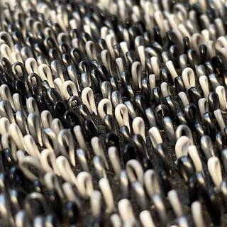 protismyku Čistiaca rohož DECORE - 969 - sivo - čierny melír / 60 x 100 cm