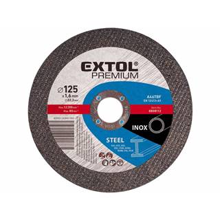 Extol Premium  Kotúč rezný na oceľ a antikoro,  125x2, 5mm,   značky Extol Premium