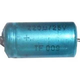 HADEX 220u/25V TF009,  elektrolyt.kondenzátor axiálny