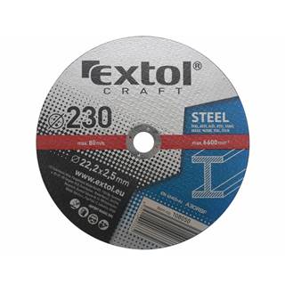 Extol Craft  Kotúč rezný na kov 5ks,  230x2, 5mm,   značky Extol Craft