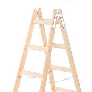 Strend Pro Rebrík Strend Pro,  4-stupňový,  dvojitý,  drevený,  1, 32 m,  max. 150 kg
