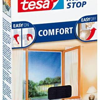 Tesa Insect Stop sieť proti hmyzu Comfort do francúzskeho okna 1, 2×2, 4 m antracitová 55918-00021-00