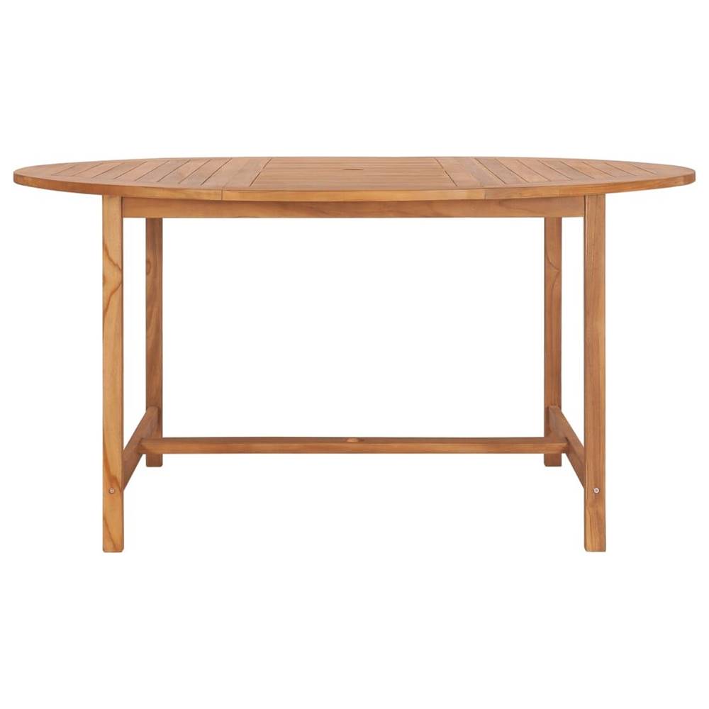 Petromila  vidaXL Záhradný stôl 150x76 cm,  tíkový masív značky Petromila