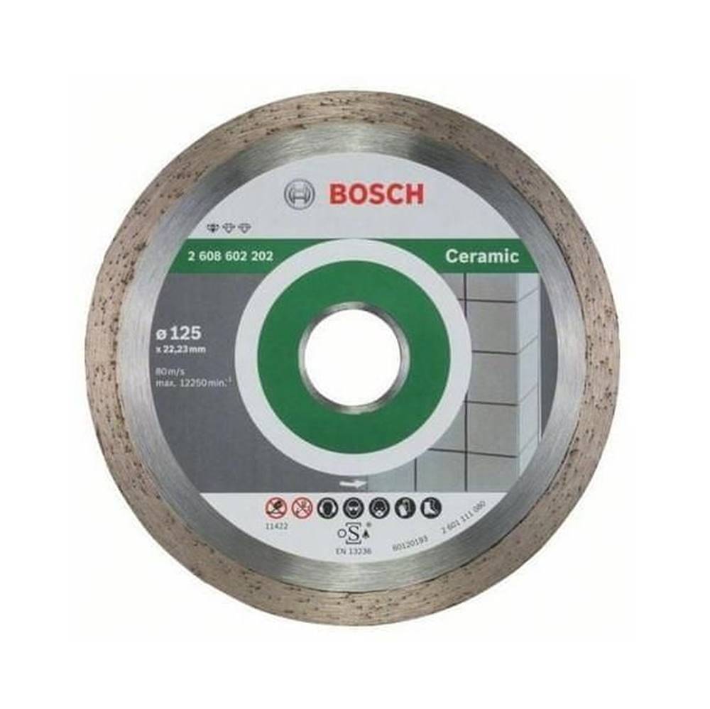 BOSCH Professional  Diamantový deliace kotúč Standard for Ceramic 125 mm (2608602202) značky BOSCH Professional