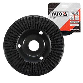 YATO  Vypuklá rašple 125 mm NR3 na drevo YT-59170 značky YATO