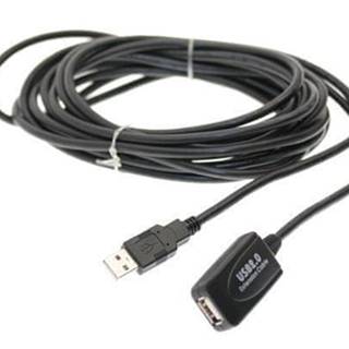 HADEX Kábel USB 2.0 konektor USB A / zdierka USB A 5m vrátane repeatera
